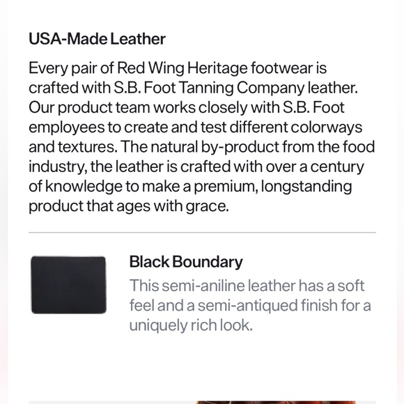 Red Wing Shoes 6-inch Classic Moc Black Lace Up Leather Boots - Picture 10 of 11